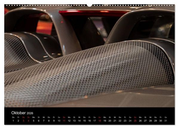 Produktbild: Heiligs Blechle - Porsche-Ikonen im Detail (Wandkalender 2026 DIN A2 quer), CALVENDO Monatskalender
