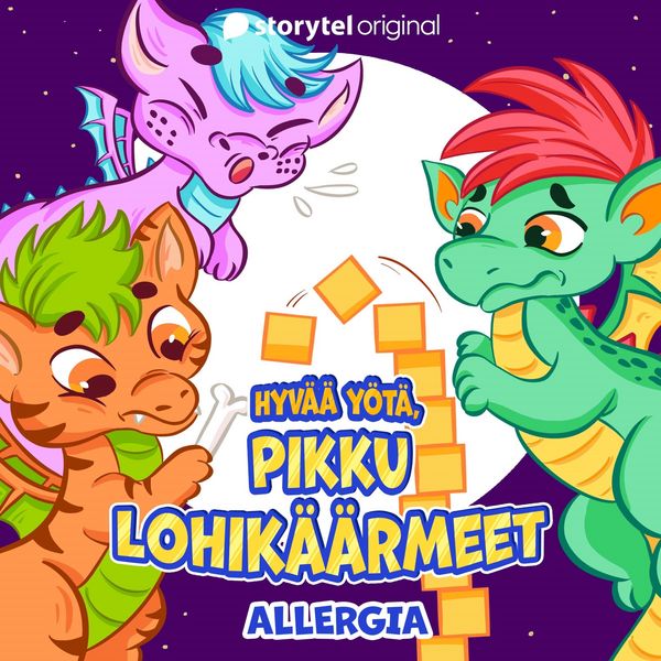 Produktbild: Hyv&auml;&auml; y&ouml;t&auml;, pikku lohik&auml;&auml;rmeet: Allergia