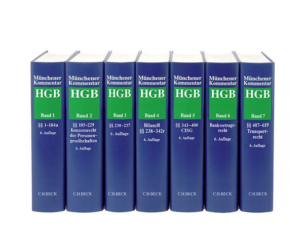 Produktbild: M&uuml;nchener Kommentar zum Handelsgesetzbuch Gesamtwerk. HGB