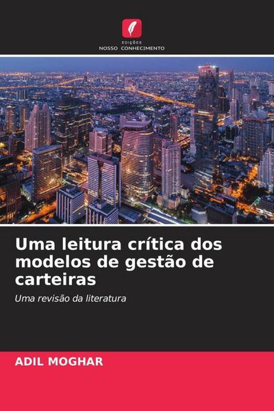 Produktbild: Uma leitura cr&iacute;tica dos modelos de gest&atilde;o de carteiras