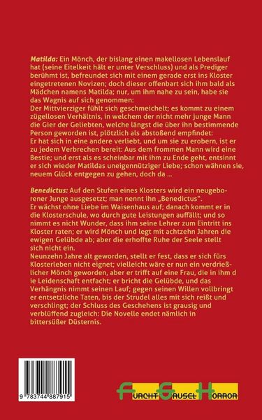 Produktbild: Matilda - Das Weib des Satans & Bruder Benedictus und das M&auml;dchen