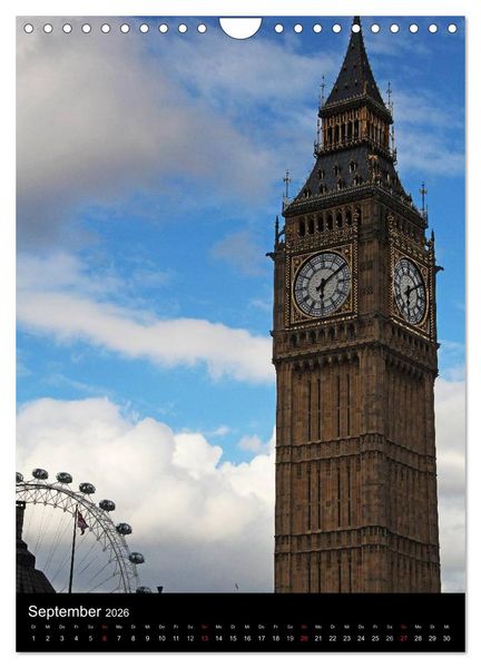 Produktbild: London - Impressionen (Wandkalender 2026 DIN A4 hoch), CALVENDO Monatskalender