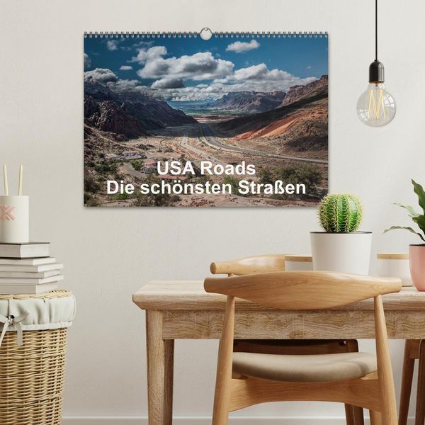 Produktbild: USA Roads (Wandkalender 2026 DIN A3 quer), CALVENDO Monatskalender