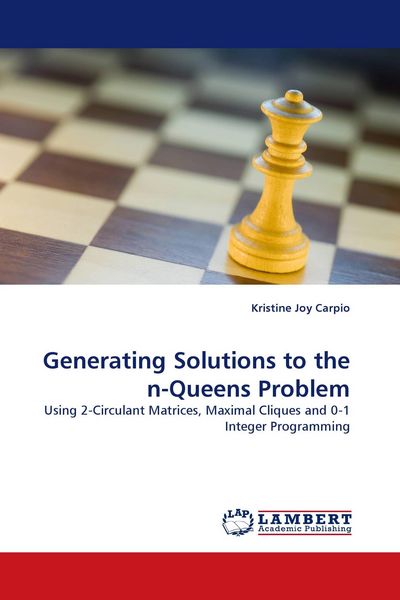 Produktbild: Generating Solutions to the n-Queens Problem
