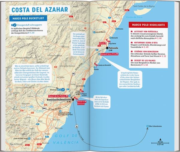 Produktbild: MARCO POLO Reisef&uuml;hrer Costa Blanca, Costa del Azahar, Val&egrave;ncia, Costa C&aacute;lida