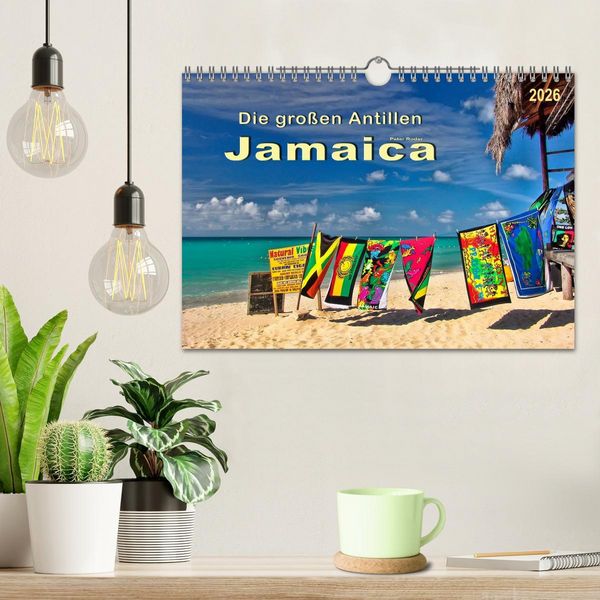 Produktbild: Die gro&szlig;en Antillen - Jamaica (Wandkalender 2026 DIN A4 quer), CALVENDO Monatskalender