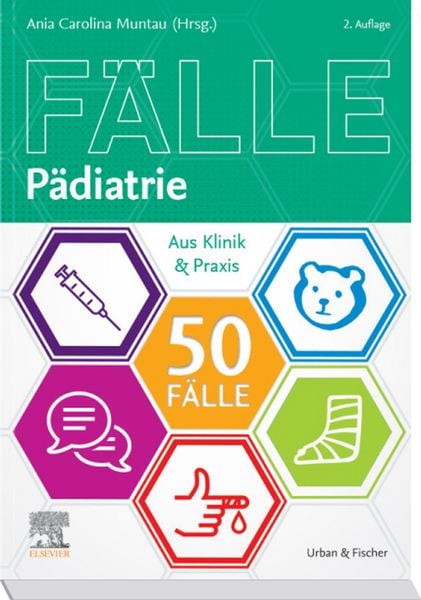 Produktbild: Die 50 wichtigsten F&auml;lle P&auml;diatrie
