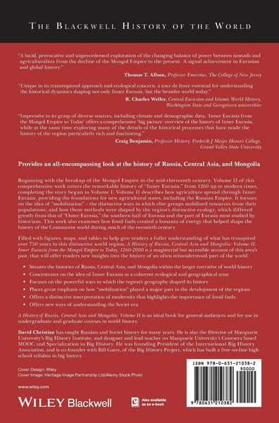 Produktbild: A History of Russia, Central Asia and Mongolia, Volume II