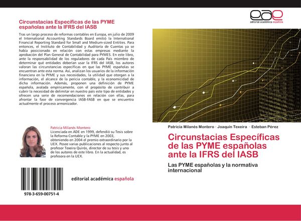 Produktbild: Circunstacias Espec&iacute;ficas de las PYME espa&ntilde;olas ante la IFRS del IASB