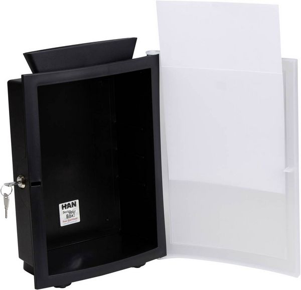 Produktbild: HAN Aktionsbox mit Einwurf 4102 IMAGE'IN Schwarz (B x H x T) 260 x 375 x 128mm 1St.