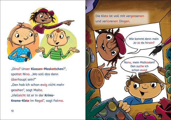 Produktbild: Lesel&ouml;wen 2. Klasse - Drei Freunde retten die Schule