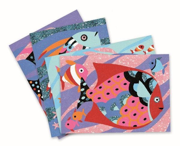 Produktbild: DJECO Sandbild: Regenbogen Fische