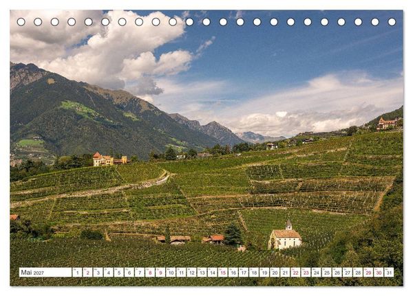 Produktbild: Zauberhaftes S&uuml;dtirol (Tischkalender 2027 DIN A5 quer), CALVENDO Monatskalender