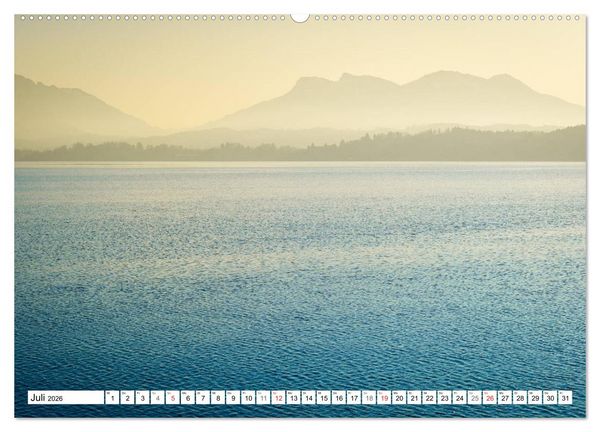 Produktbild: Der Chiemsee - Ansichten zum Tr&auml;umen (Wandkalender 2026 DIN A2 quer), CALVENDO Monatskalender