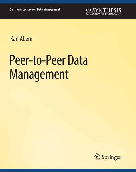 Produktbild: Peer-to-Peer Data Management