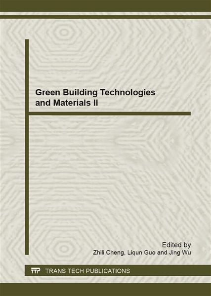 Produktbild: Green Building Technologies and Materials II