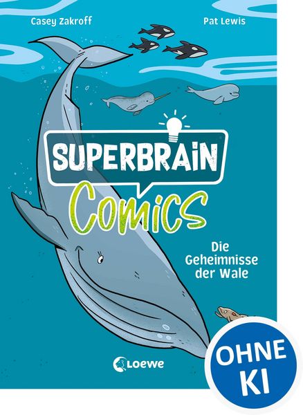 Produktbild: Superbrain-Comics - Die Geheimnisse der Wale