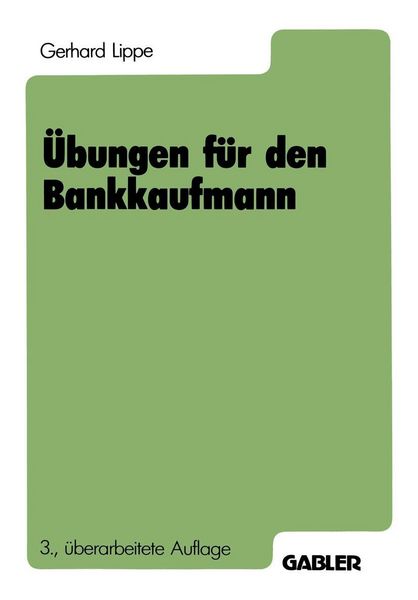 Produktbild: &Uuml;bungen f&uuml;r den Bankkaufmann