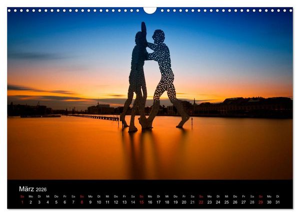 Produktbild: Colors of Berlin 2026 (Wandkalender 2026 DIN A3 quer), CALVENDO Monatskalender
