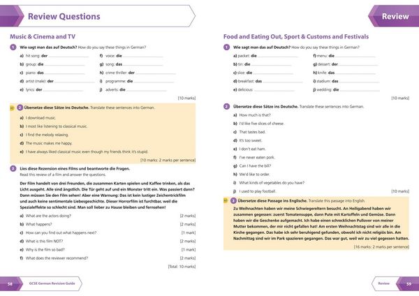 Produktbild: Bates, A: AQA GCSE 9-1 German All-in-One Complete Revision a