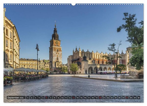 Produktbild: Ein Wochenende in Krakau (hochwertiger Premium Wandkalender 2026 DIN A2 quer), Kunstdruck in Hochglanz