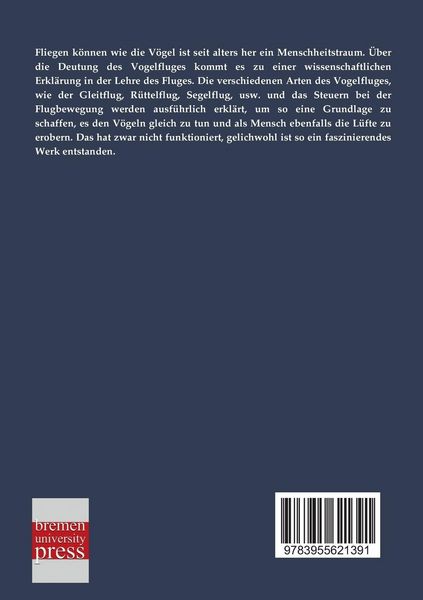 Produktbild: Die Flugbewegung der V&ouml;gel