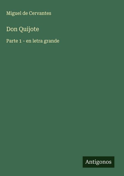 Produktbild: Don Quijote