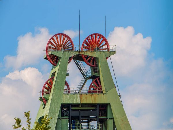 Produktbild: CALVENDO Puzzle F&ouml;rderturm Haus Aden | 1000 Teile Lege-Gr&ouml;&szlig;e 64 &times; 48 cm Foto-Puzzle f&uuml;r gl&uuml;ckliche Stunden