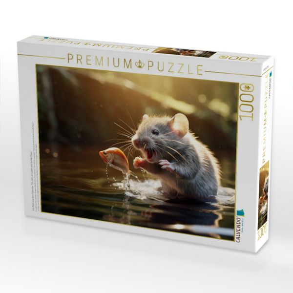 Produktbild: CALVENDO Puzzle Ein Motiv aus dem Kalender "Ein Jahr im Leben von Familie Maus" | 1000 Teile Lege-Gr&ouml;&szlig;e 64x48cm Foto-Puzzle f&uuml;r gl&uuml;ckliche Stunden