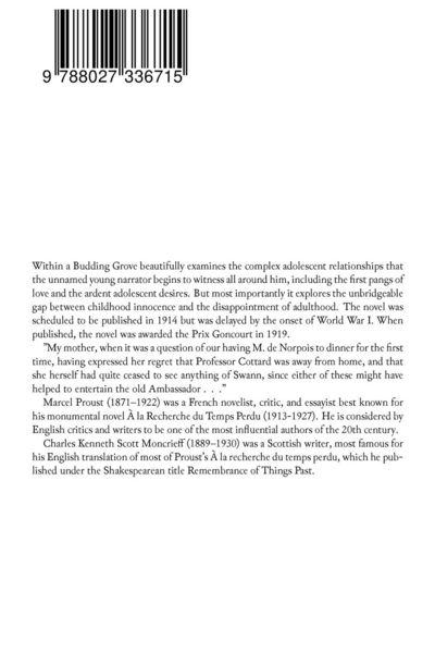 Produktbild: Within a Budding Grove