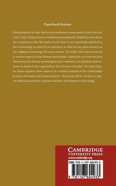 Produktbild: Evolution and the Doctrine of the Trinity