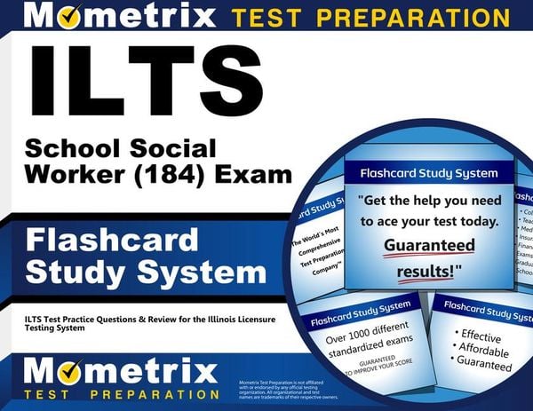 Produktbild: Ilts School Social Worker (184) Exam Flashcard Study System