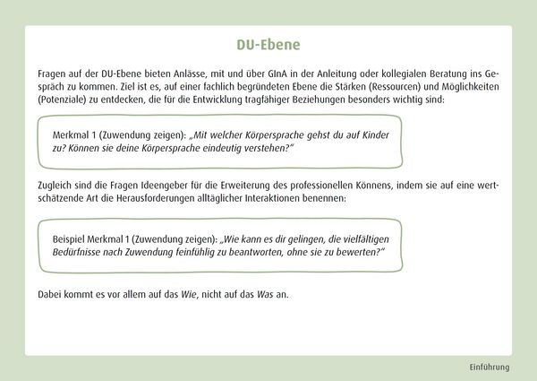 Produktbild: GInA. Das Kartenset: Impulse f&uuml;r die Kita