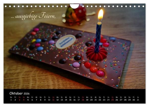 Produktbild: Gut gelaunt durch's Rentenjahr (Wandkalender 2026 DIN A4 quer), CALVENDO Monatskalender