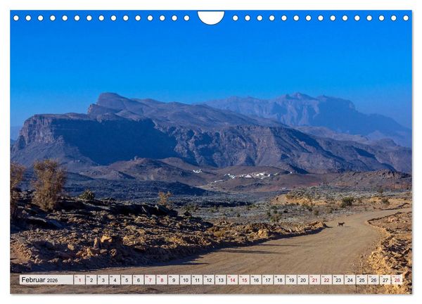Produktbild: Oman - Eine Fotoreise (Wandkalender 2026 DIN A4 quer), CALVENDO Monatskalender