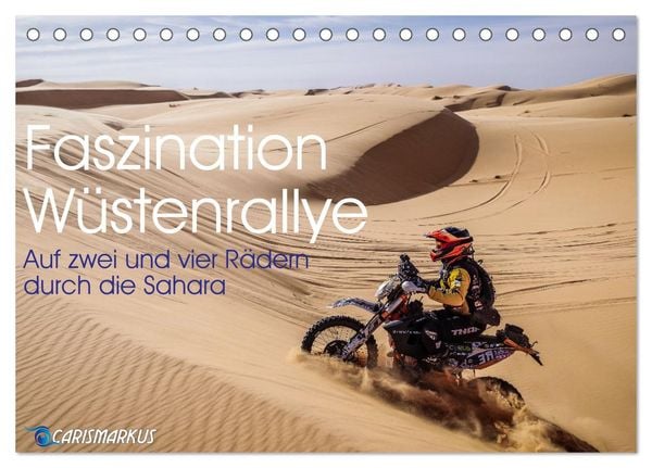 Produktbild: Faszination W&uuml;stenrallye (Tischkalender 2026 DIN A5 quer), CALVENDO Monatskalender