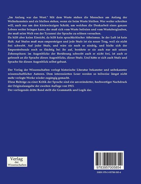 Produktbild: Beitr&auml;ge zu einer Kritik der Sprache