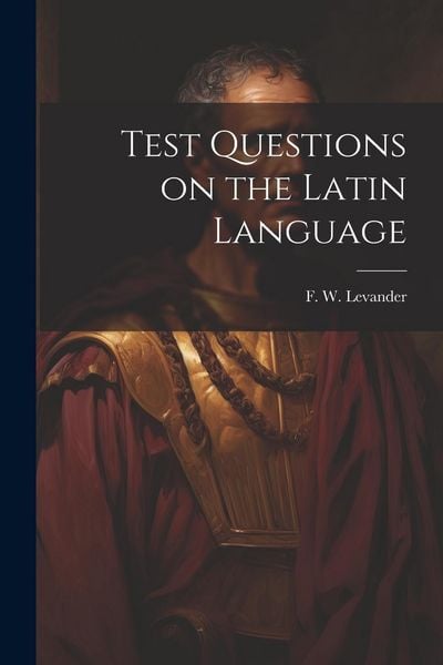 Produktbild: Test Questions on the Latin Language
