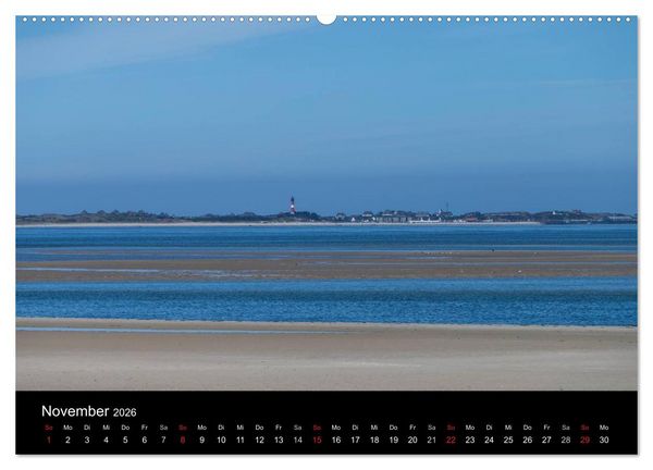 Produktbild: Amrumer Impressionen (hochwertiger Premium Wandkalender 2026 DIN A2 quer), Kunstdruck in Hochglanz