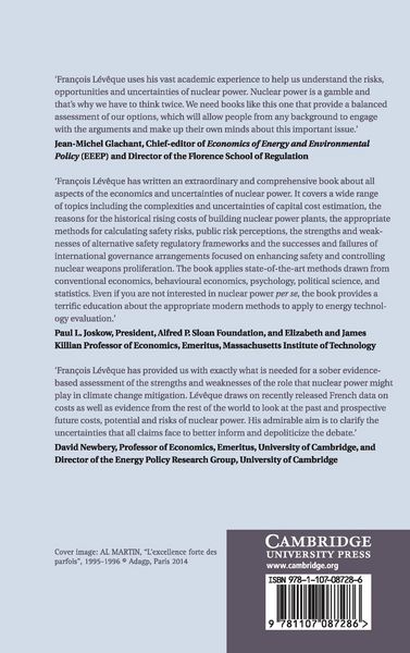 Produktbild: The Economics and Uncertainties of Nuclear Power