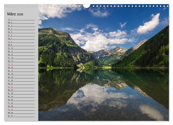 Produktbild: Tannheimer Tal (Wandkalender 2026 DIN A3 quer), CALVENDO Monatskalender