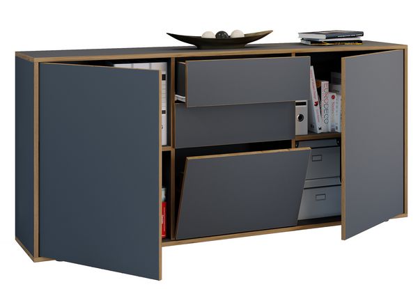 Produktbild: Holz Kommode Sideboard Salia Breite 160 Schublade