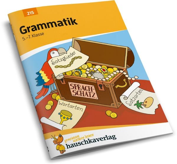 Produktbild: Grammatik 5.-7. Klasse, A5-Heft