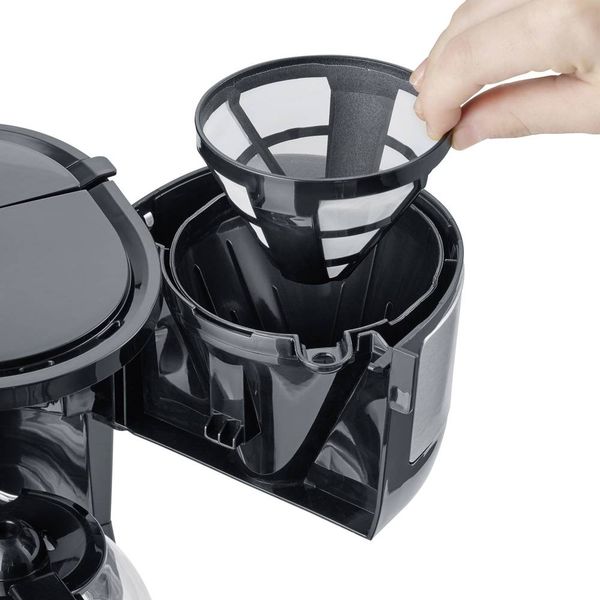 Severin KA 4808 Kaffeemaschine Schwarz Fassungsvermögen Tassen=4