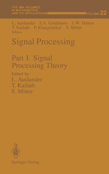 Produktbild: Signal Processing