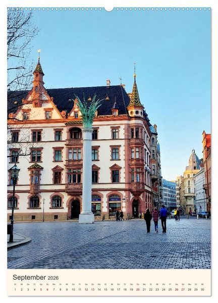 Produktbild: Leipzig - In der Altstadt (hochwertiger Premium Wandkalender 2026 DIN A2 hoch), Kunstdruck in Hochglanz