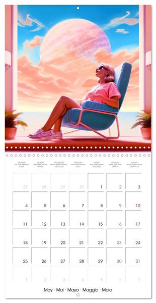 Produktbild: Vibrant Music (Wall Calendar 2026 12 &times; 12 Inch) CALVENDO 12 Month Wall Calendar
