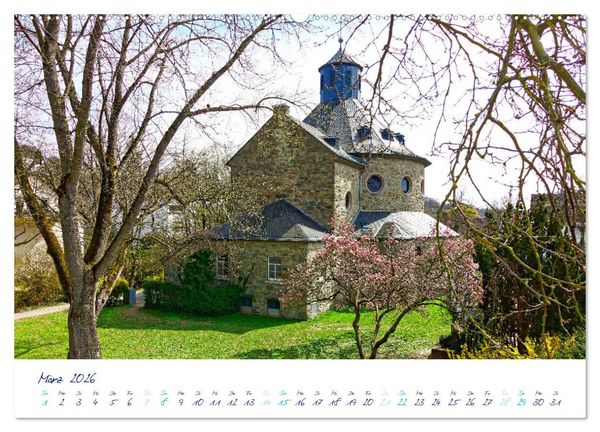 Produktbild: Taunus, deine Kirchen (Wandkalender 2026 DIN A2 quer), CALVENDO Monatskalender