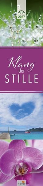 Produktbild: KLANG DER STILLE Streifenkalender 2027