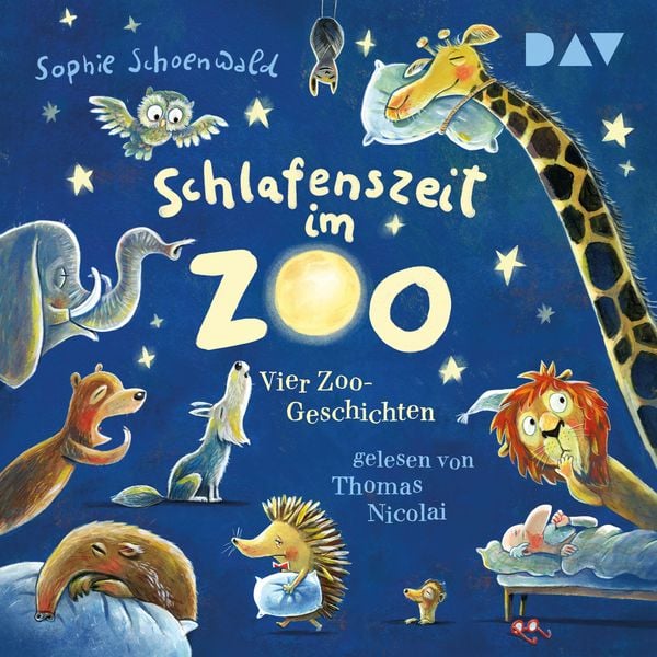 Produktbild: Schlafenszeit im Zoo. Vier Zoo-Geschichten